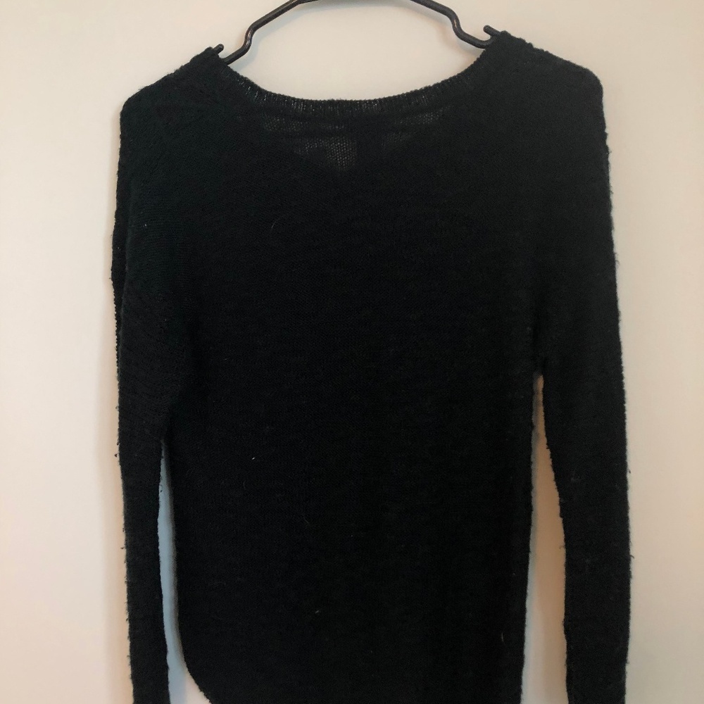 Black Knit Sweater